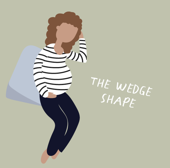 The Wedge Shape Pillow